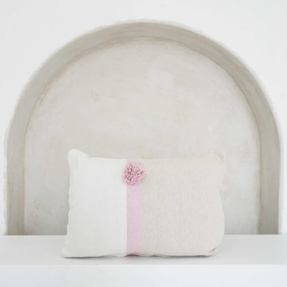 Katan Pink and Sand Cushion