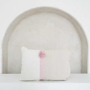 Katan Pink and Sand Cushion